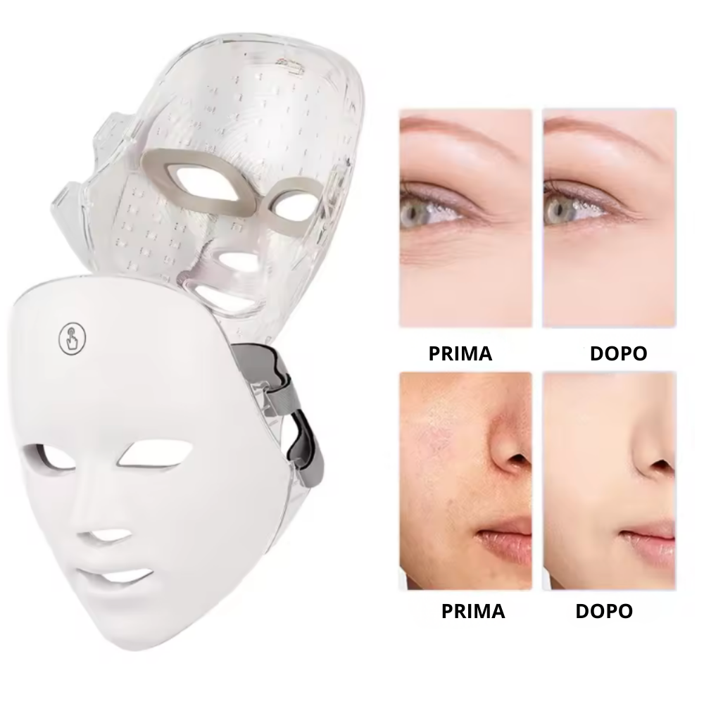 MASCHERA LED VISO